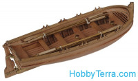 Master Korabel  0102 Boat with oars, wooden kit