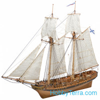 Master Korabel  0302 Schooner Polock 1:72, wood ship
