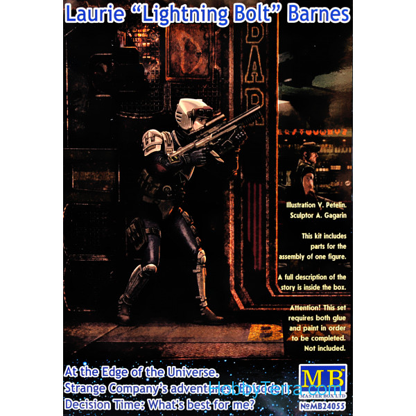Laurie Lightning Bolt Barnes Master Box 24055-1/24 