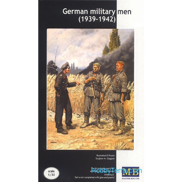 Master Box  3510 German military men, 1939-1942