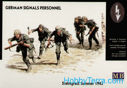 Master Box  3540 German signals personnel, Stalingrad, Summer 1942