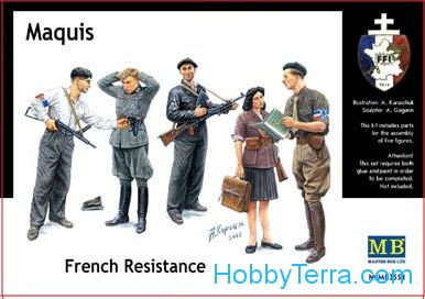 Master Box  3551 Maquis, French Resistance