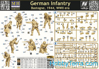 Master Box 35254 Figure set German Infantry. Bastogne, 1944, WWII