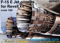 F-15E Jet nozzles, for Revell kit