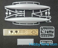 Mikro-Mir 144-037 Plastic model kit Delfino experimental submarine