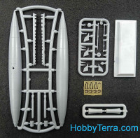 Mikro-Mir 144-043 Plastic model kit Gymnote Q1 all-electric submarine, 1889