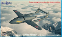 Mitsubishi J4M Promotion "Senden" with Sakae thermojet engine