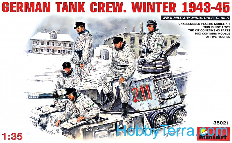 Miniart  35021 German Tank Crew, winter 1943-1945