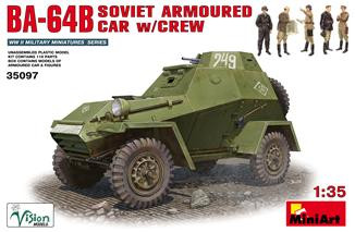 Miniart  35097 BA-64B Soviet Armoured Car w/crew