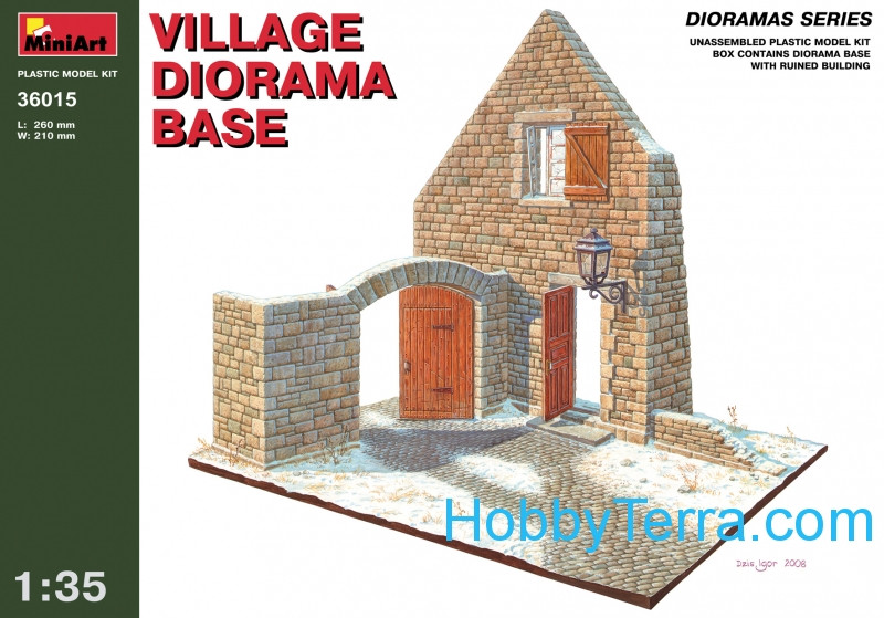 Miniart  36015 Village diorama base
