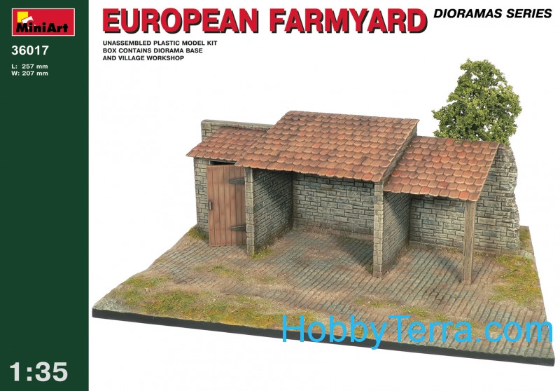 Miniart  36017 European farmyard