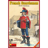 French guardsman, XVII century