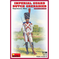 Imperial guard Dutch grenadier. Napoleonic Wars.