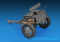 Miniart  35039 German artillery tractor T-70 (R) gun 7.62 cm FK 288 (R) and crew
