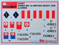 Miniart  35067 British scout car Dingo Mk.1b with crew