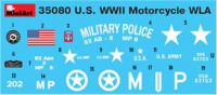 Miniart  35080 US WWII Motorcycle WLA