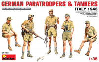 German paratroopers & tankers, Italy 1943