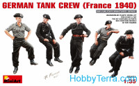 German tank crew, France 1940