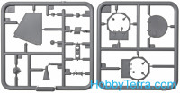 Miniart  35232 T-60 late series, screened (Gorky Automobile Plant). Interior kit