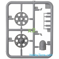 Miniart  35236 Wheels set 1/35 for T-34 tank, 1942 series