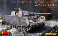Pz.Kpfw.IV Ausf. J Nibelungenwerk Late Prod. (Jan - Feb 1945). Interior kit