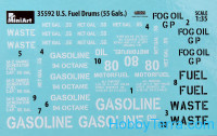 Miniart  35592 U.S Fuel Drums 55 Gals.