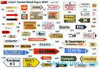 Miniart  35601 WWII Soviet road signs