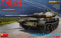 T-54-1 Soviet medium tank, Interior kit