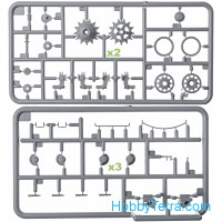 Miniart  37007 T-54-3 Soviet medium tank (interior kit), mod 1951