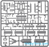 Miniart  37009 Tank T-54A, Interior kit