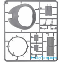 Miniart  37009 Tank T-54A, Interior kit