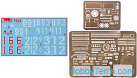 Miniart  37009 Tank T-54A, Interior kit