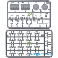 Miniart  37016 Russian Medium Tank T-55A mod. 1965, early. Interior Kit