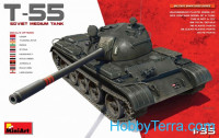 T-55 soviet medium tank