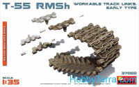 T-55 RMSh Workable track links set. Early type