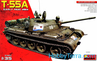 Soviet medium tank T-55A model 1965, early production