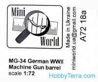 MG-34 gun barrel (2 pieces)