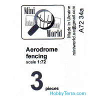 Aerodrome fencing #2 (3 pieces)