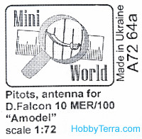 Antenns for Falcon-10MER, for Amodel 72340 kit