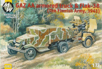 GAZ-AA armored truck & Flak-38, Finland 1941