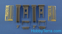 Northstar Models 144006 SPT-114 self-propelled ladder 2 in 1, 2 resin kits & PE parts