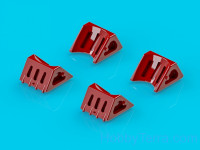 Wheel chocks for An-24, An-26, 4 pcs in a set