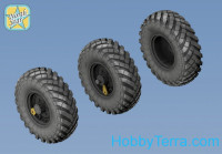 Wheels set 1/35 for ZiL-157/BTR-152