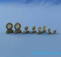 Wheels set 1/48 Bf.109 B/C/E (early) (