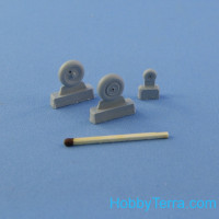Northstar Models 48022-b Wheels set 1/48 for YaK-1/3 Light series