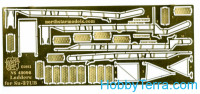 Photo-etched set 1/48 Ladder for Su-27UB fighter