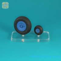 Northstar Models  48101-a Wheels set 1/48 for Mi-2 Soviet helicopter, no mask series