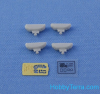 Northstar Models 72026 1:72 detailing set PAK-1 Soviet Gunsights, 4pcs