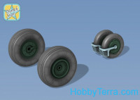 Wheels set 1/72 for MiG-29, no mask series