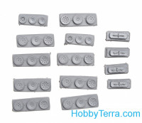 Northstar Models  72040-a Wheels set for An-10, An-12 No mask series